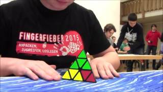 Official 3.05  Pyraminx single