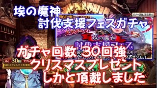 チェインクロニクル 埃の魔神討伐支援ガチャを30枚程引く