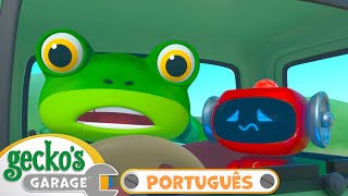 A Grande Corrida do Gecko! | Melhores Aventuras e Diversão | Garagem do Gecko | Desenhos Animados