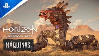 Horizon Forbidden West - Tráiler 4K MÁQUINAS del Oeste Prohibido PS5 en ESPAÑOL | PlayStation España