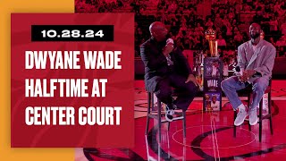 Dwyane Wade's Statue Unveiling Ceremony Halftime Speech | October 28, 2024