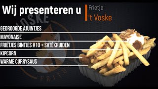 Frituur 't Voske presenteert eigen friet 't Voske