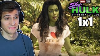 She-Hulk: Attorney at Law - Episode 1x1 "Normal Amount of Rage" REACTION!!!