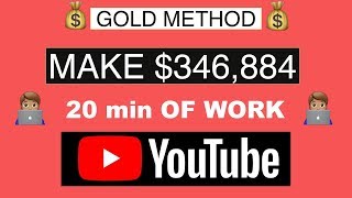 💸MAKE $346,884 ON YOUTUBE WITHOUT MAKING VIDEOS (MAKE MONEY ONLINE)