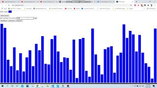 Sorting algorithm using React