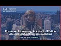 July 2025 LSC Forum on Increasing Access to Justice - Remarks from Legal Aid Client Janée Angelíque