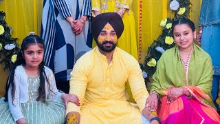 Chachu Haldi Ceremony | Maayian Shagna Wala Din | @gursiratgurfatehfam