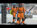 f1 commentators losing it over last lap pitlane drama....