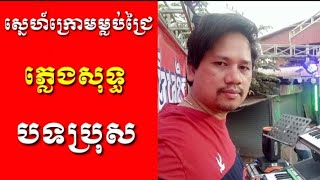 ស្នេហ៍ក្រោមម្លប់ជ្រៃ - បទប្រុស - ភ្លេងសុទ្ធ - karaoke - plengsot - sne krom mlob chrey