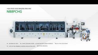 Nanxing Auto High Speed Edge Banding Machine NB8PCHG in customer factory