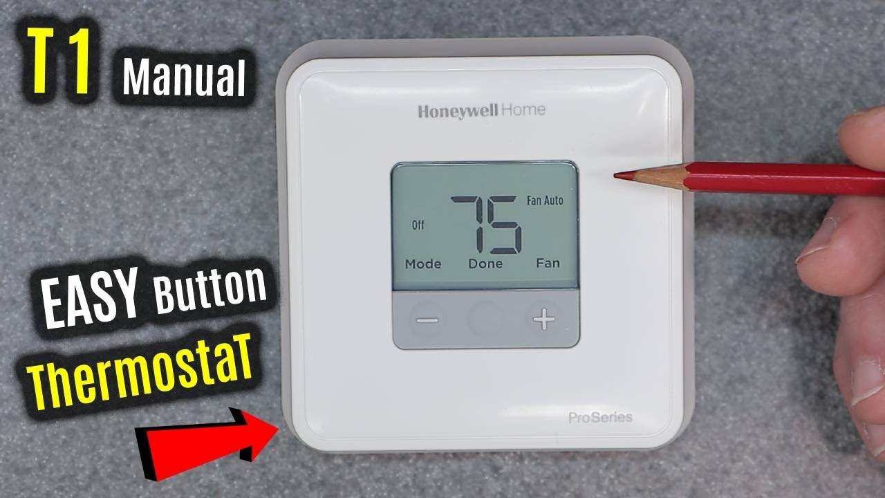 Honeywell Thermostat Manual
