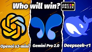 Gemini 2.0 Pro vs Deepseek R1 vs Openai o3 mini | Who will win? : Arch AGI Bench