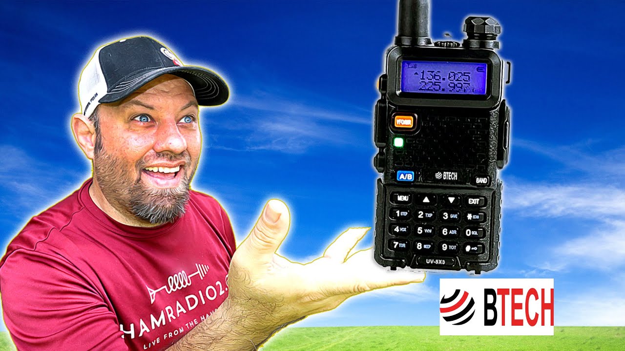 BaofengTech UV-5X3 TRIBAND Handheld Ham Radio THROWBACK! - YouTube