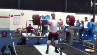 Ilya Ilin Power clean and jerk 200kg