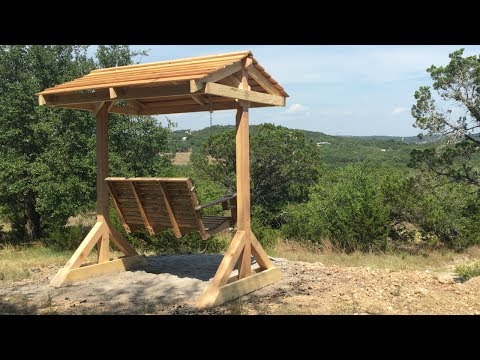 How to Build A Porch Swing Frame How to Build A Porch Swing Frame