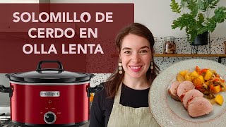 Solomillo de cerdo en la olla lenta, siempre jugoso | rootsandcook