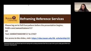Reframing Reference Services