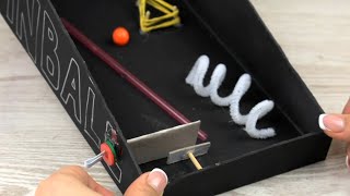 How to Make Pinball Games Out of Cardboard