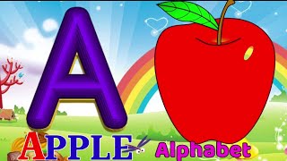 A is for Apple | Alphabet animation kid video |ABC Song  atoz| abc 3 letters #ChuChuTV @Kaisegyan