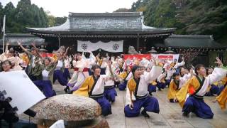 大阪大学お祭りダンスサークル“祭楽人”　龍馬よさこい2015 龍馬演舞場