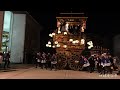 城端曳山祭 帰り山 2024年 富山県南砺市城端