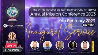 IBMC ANNUAL MISSION CONFERENCE 2023 || INAUGURAL SERVICE