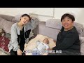 农村媳妇带满月宝宝第一次理发，婆婆抱怨豆豆太粗心，全家庆祝【农人小豆豆】