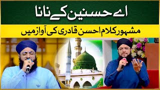 Ey Hasnain Ke Nana | Super Hit Kalam | Hafiz Ahsan Qadri | Hafiz Tahir Qadri