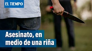 Dos hombres, armados con cuchillo y pistola, se enfrentaron en el barrio La Estanzuela | El Tiempo