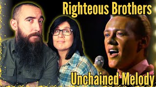 Righteous Brothers - Unchained Melody (REACTION) with my wife