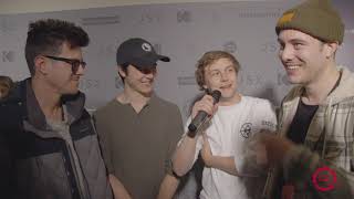 The Loop | On The Red Carpet with "We Summon The Darkness" actors Keean Johnson & Logan Miller