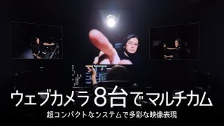 Insta360 Link 4台 × Elgato Facecam 4台でマルチカムに挑戦（20秒のサンプル映像）