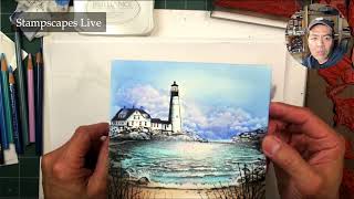 Stampscapes Live After Hours: Lighthouse at Night