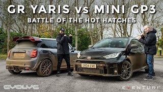 Toyota GR Yaris vs F56 Mini GP3 - The Hot Hatch Battle of 2020 with @JoeAchilles1