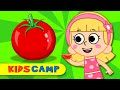 The Tomato Song | WOW Tomatoes & Vegetables | Let's Eat Them! Original Songs For Kids by KidsCamp