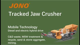 JONO - Mobile Jaw crusher ready to be dispatched