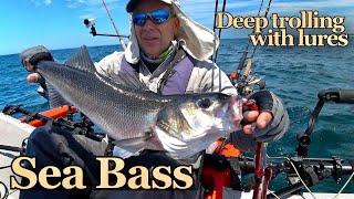 Sea Bass Fishing -  Deep trolling with lures