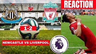 Newcastle vs Liverpool 1-2 Live Stream Premier league Football EPL Match Score Reaction  Highlights