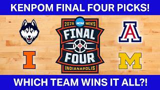 KENPOM PREDICTIONS FOR THE FINAL FOUR! *2026*