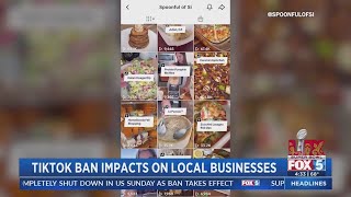 TikTok ban to impact local businesses, content creators