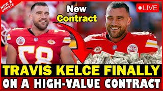 TRAVIS KELCE FINALLY ON A HIGH-VALUE CONTRACT । TOP LIVE UPDATE NEWS