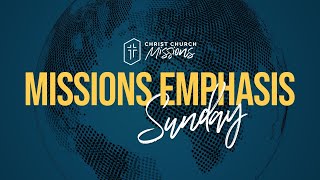 Missions Emphasis Sunday 01.05.25