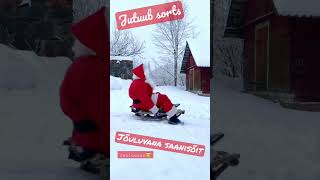 Jõuluvana saanisõit. Jõuluvana 🎅