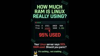 Linux RAM at 95%? Don't Panic! 🐧