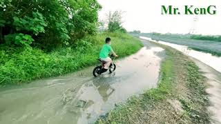 Cycling after the rain  Mr KenG