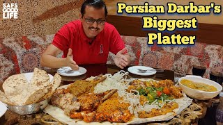 Persian Darbar's Biggest Golden Platter | BestFood BestTaste | Persian Darbar Kurla | book My hunger