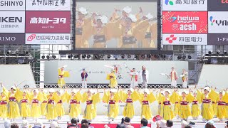 [4K] つる姫　高知よさこい祭り 2024 全国大会/後夜祭