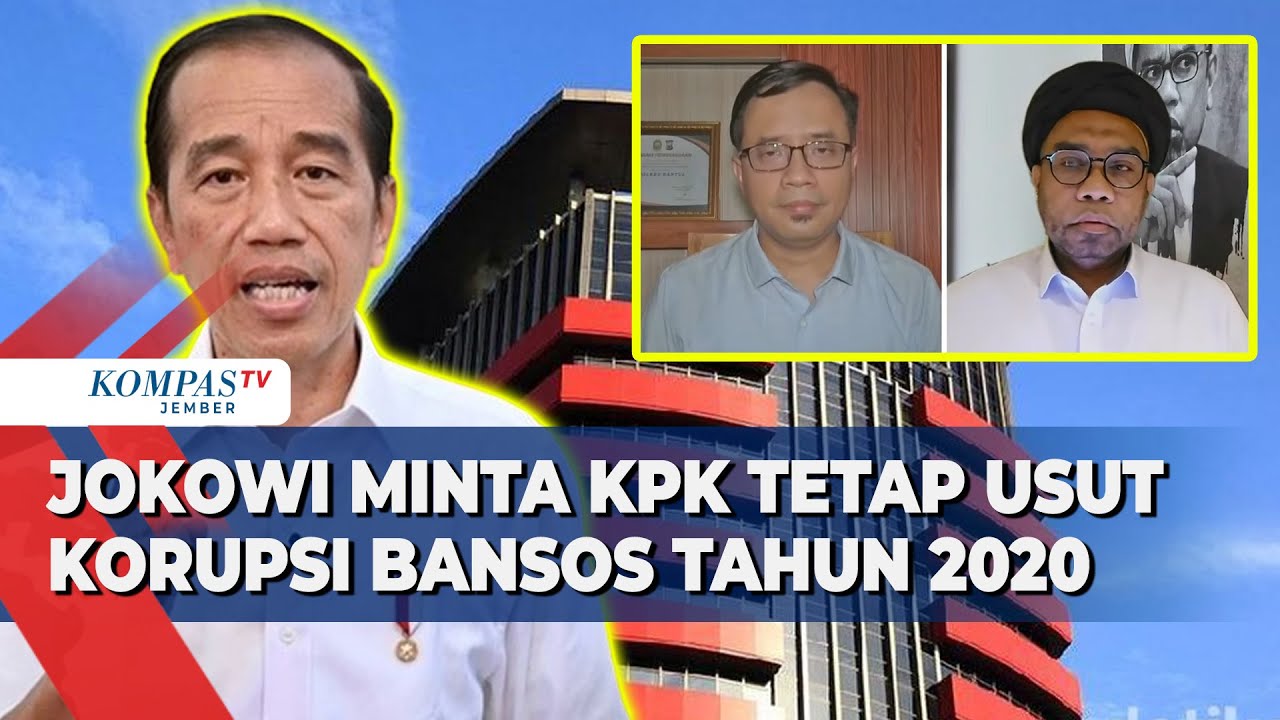 Jokowi Buka Suara Soal KPK Usut Korupsi Bansos Presiden 2020: Silakan ...