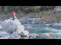 【レース映像】slalom ラフティングチームa テイケイ株式会社 ラフティングレース テイケイカップ スラローム japanese rafting race at mitake