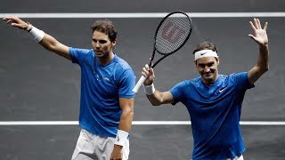The Day Federer and Nadal Played Doubles Together (60FPS)